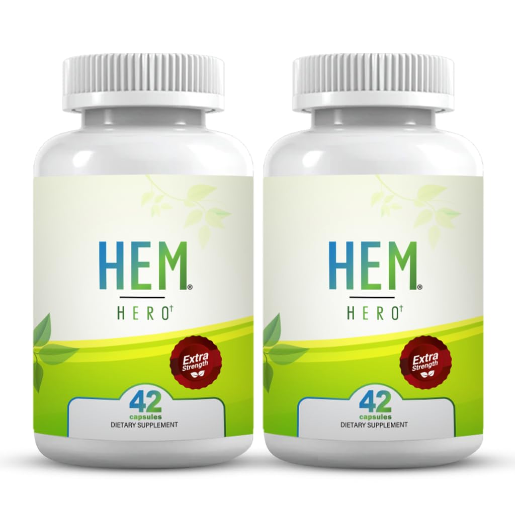 Hem Hero – Suplemento Natural para Hemorroides | Alivio Rápido y Duradero